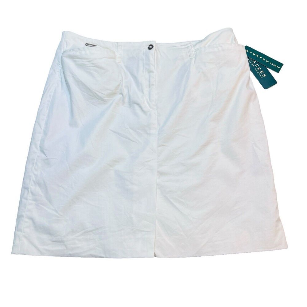 Lauren Ralph Lauren White Pencil Skirt
